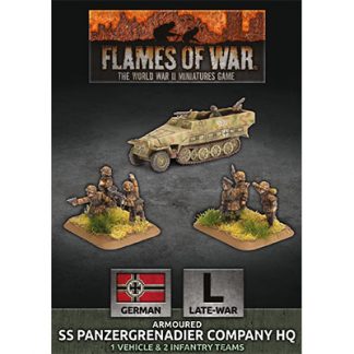 QG de la Compagnie SS Panzergrenadier Flames of War