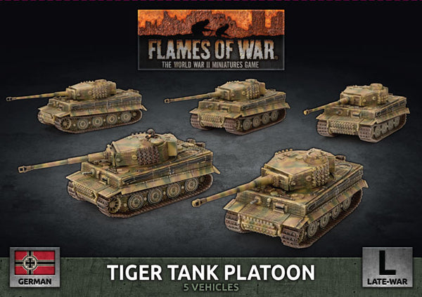 Flames of War : peloton de chars lourds Tigre