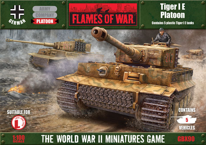 Flames Of War: Tigers Marsch Edition (limited)(plastic)
