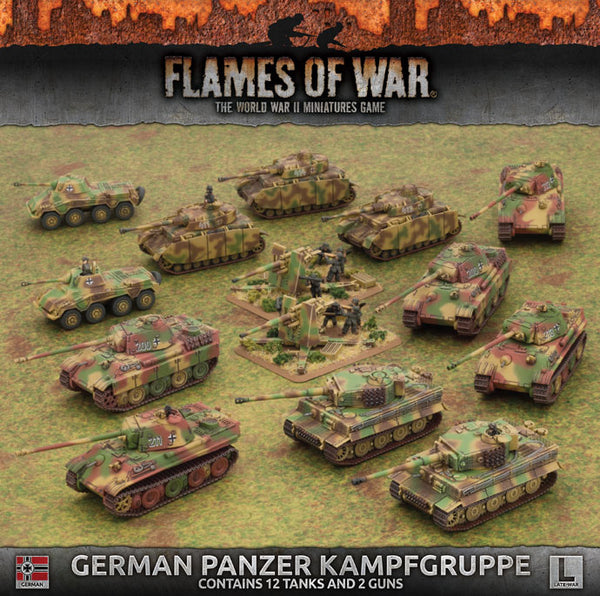 Flames Of War : Panzerkampfgruppe allemand