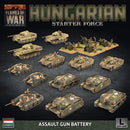 Flames of War- Hungarian Starter Force Assault Gun Battery