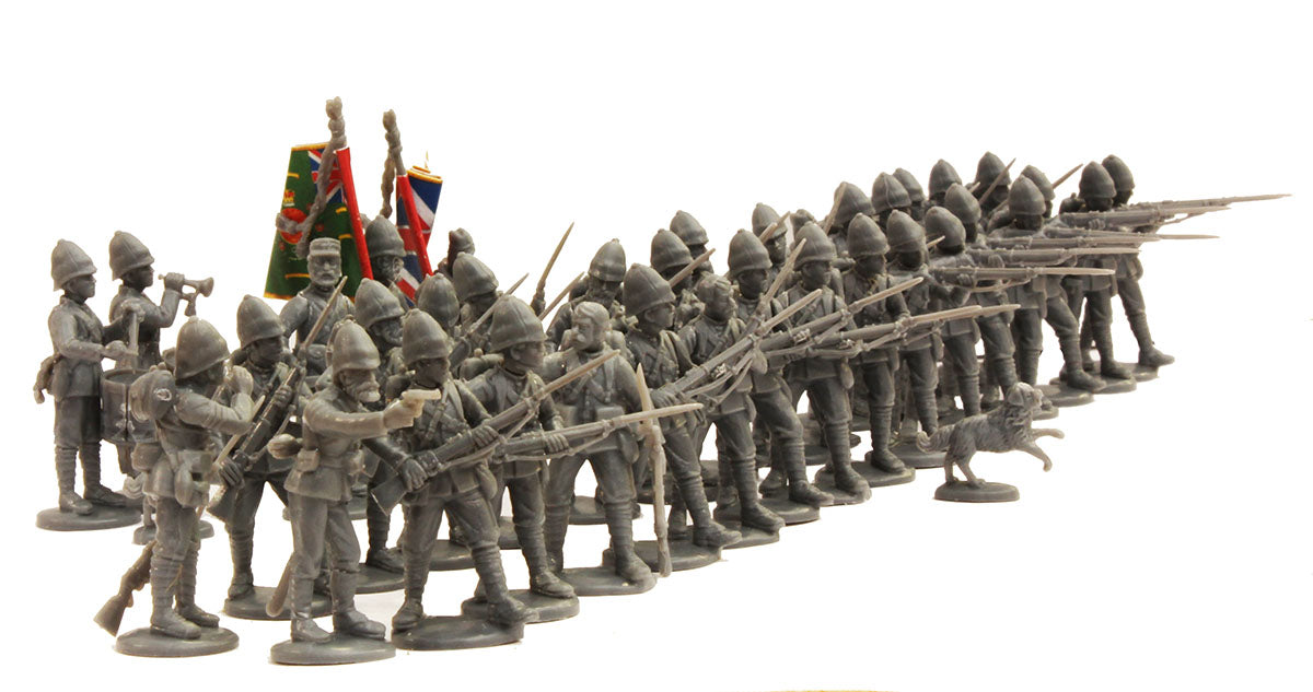 Infantería británica VLW1 en Afganistán Sudán 1877-85
