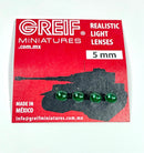 Lentillas Transparentes Circulares Color Verde