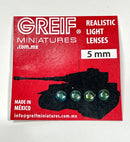 Copy of Lentillas Transparentes Circulares Color Tornasolado