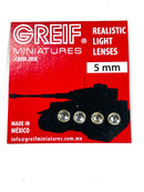 Lentillas Transparentes Circulares Color Blanco