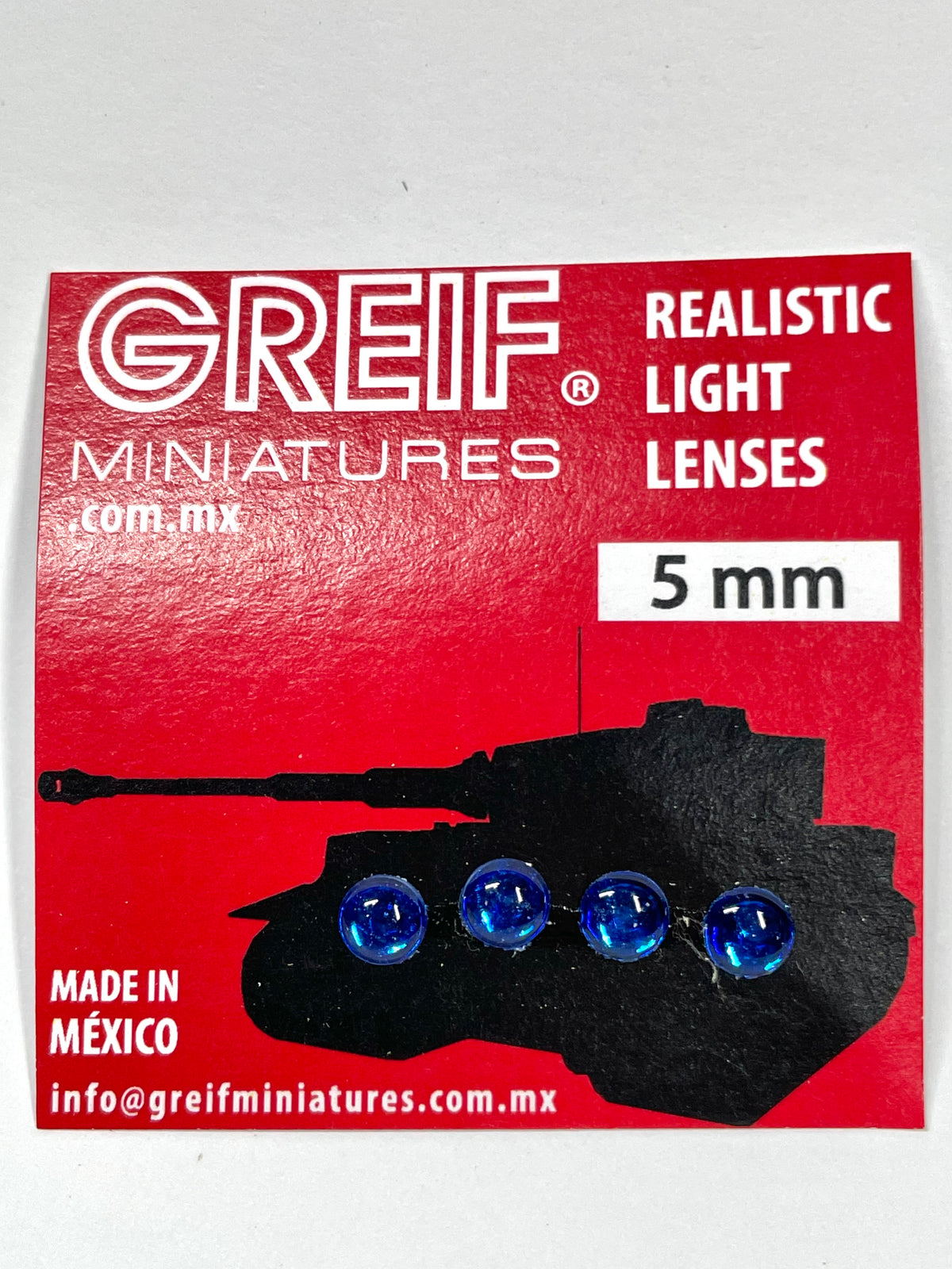 Lentillas Transparentes Circulares Color Azul