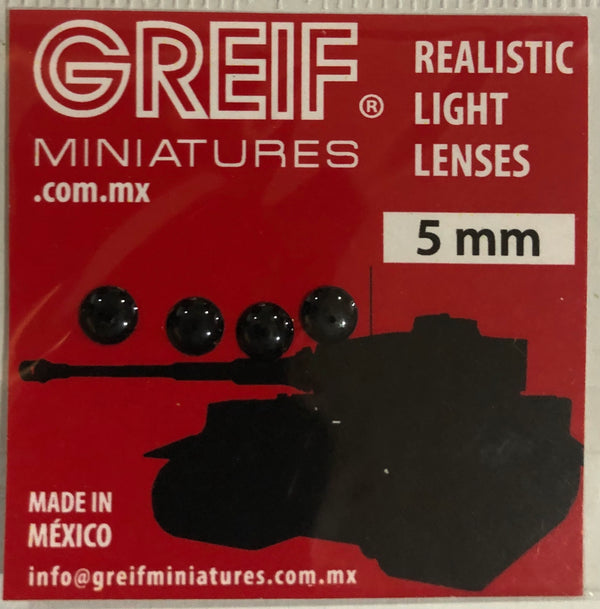 Realistic Light Lenses (Negro)