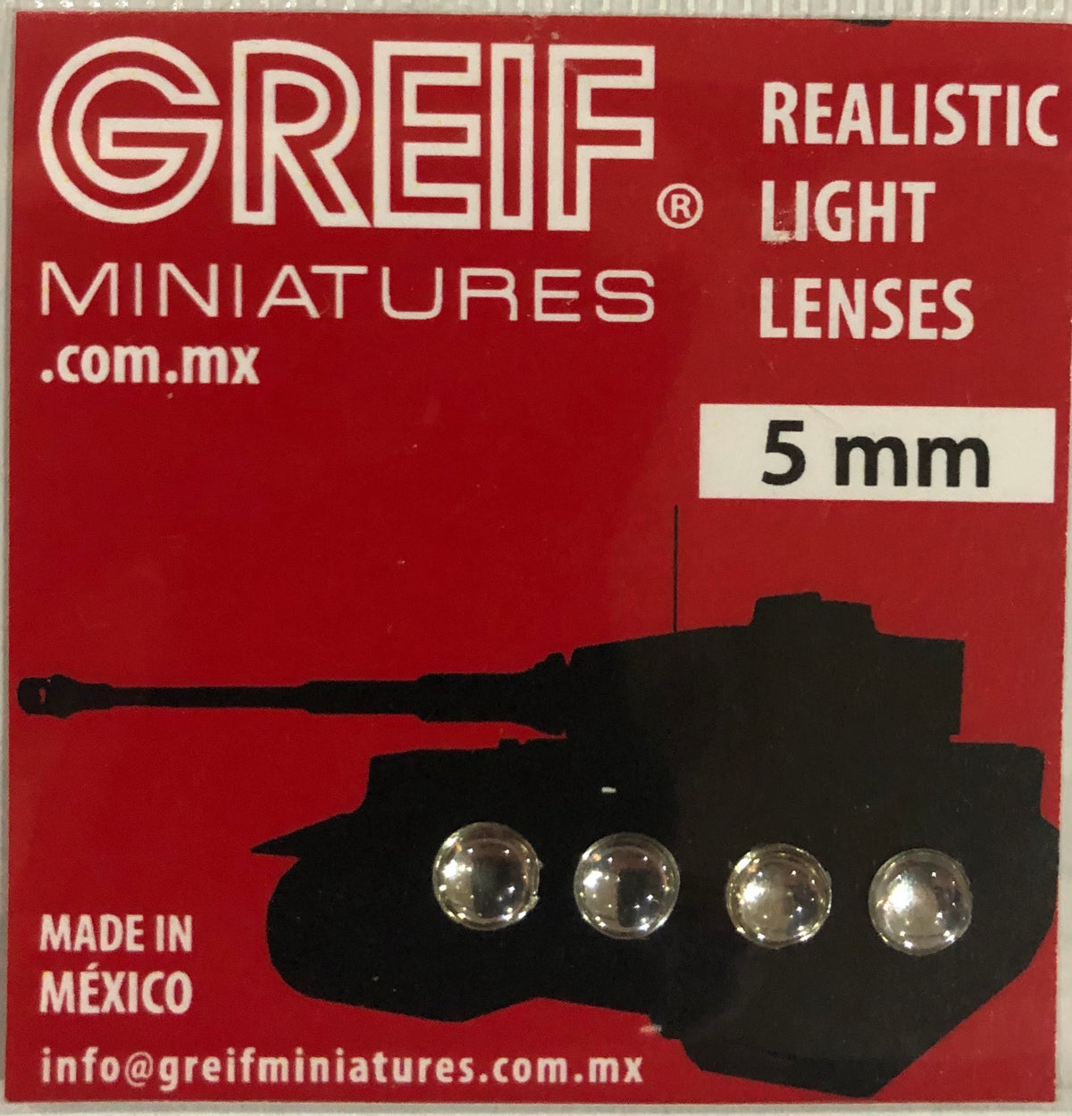 Realistic Light Lenses (Blanco)