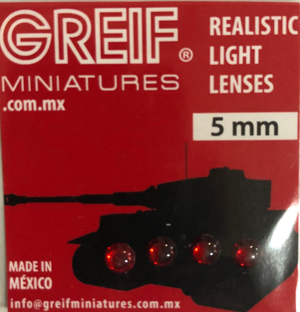 Realistic Light Lenses (Rojo)