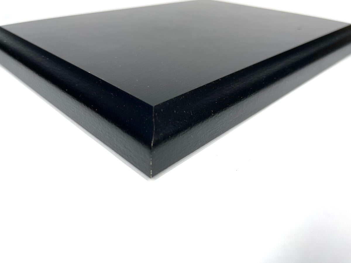 Base Negro Solido Grande 26.5 cm X 33 cm