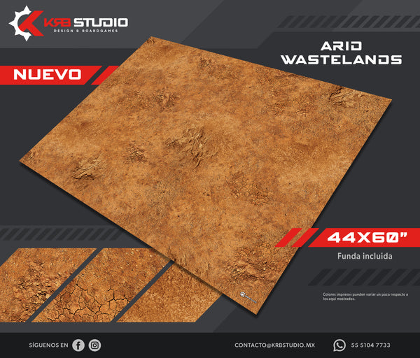 KRB Studio: Arid Wastelands Mat 44''x60''