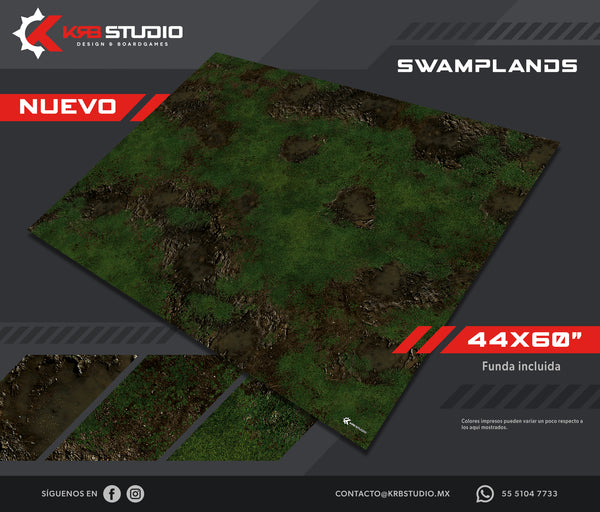 KRB Studio: Swamplands Mat 44''x60''
