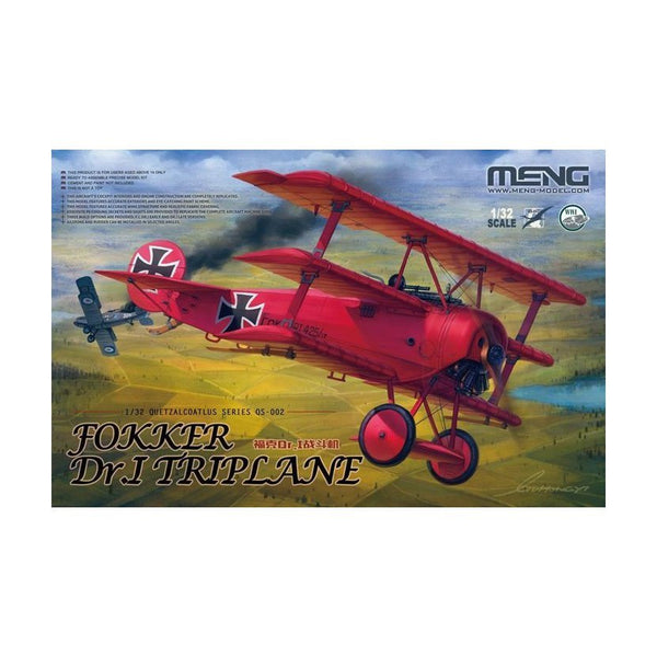 Meng 1:32 Fokker Dr.I Triplane