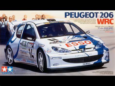 Tamiya 1/24 Peugeot 206 WRC