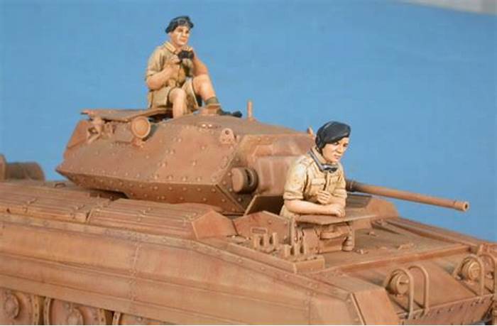 Gasoline Desert British tank crew 1:48