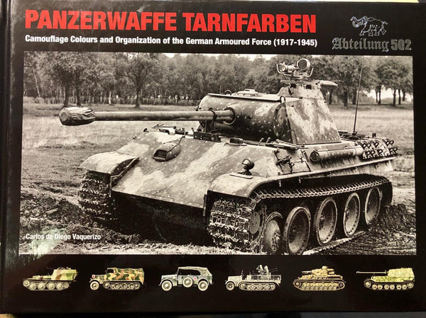 Livre Panzerwaffe Tarnfarben