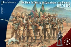 Infanterie britannique VLW1 en Afghanistan Soudan 1877-85