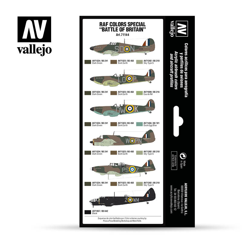 71.144 RAF colors special “Battle of Britain”