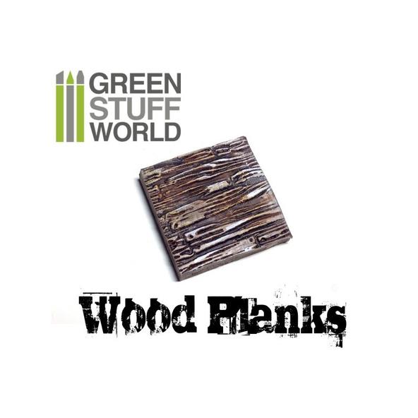 Rolling Pin Wood Planks