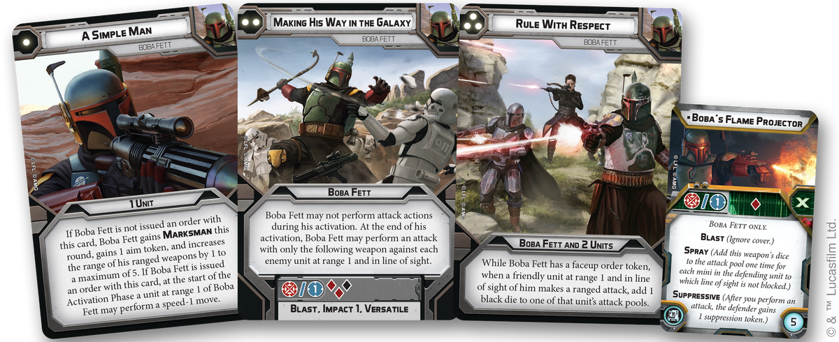 STAR WARS: LEGION - BOBA FETT (DAIMYO): OPERATIVE EXPANSION