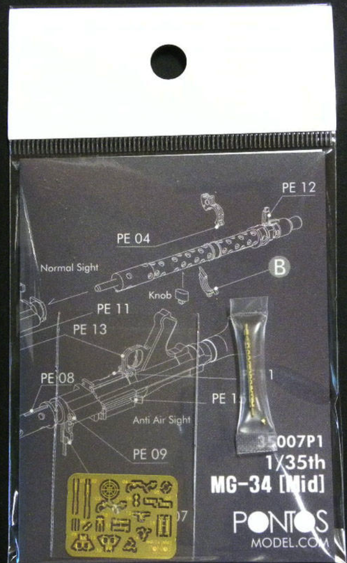 N35007P1 1:35 PONTO MODEL MG-34 MID#