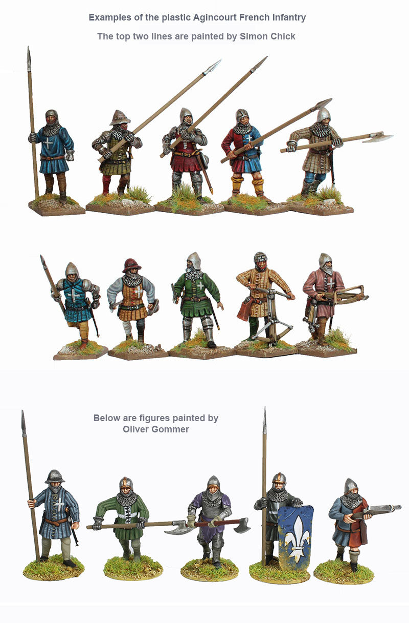 AO 50 Infantería francesa Agincourt 1415-29