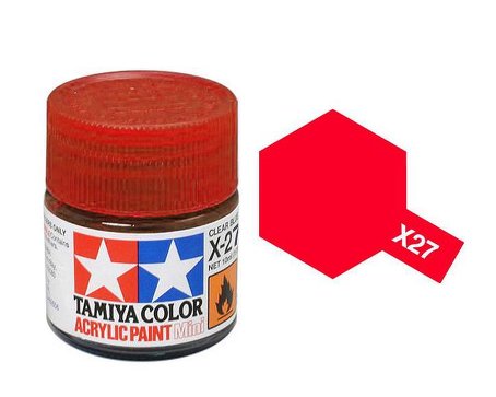 Tamiya Rouge Clair 10ml X-27