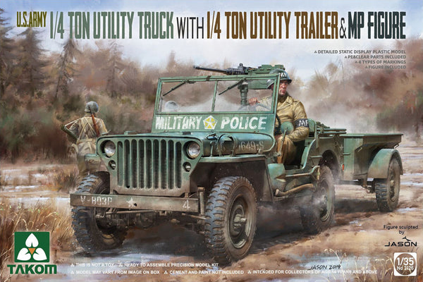1:35 Tarch Us Army 1/4 Ton Jeep