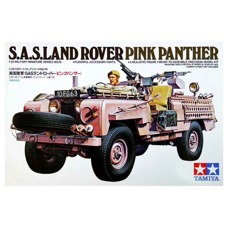 Tamiya 1/35 SAS Land Rover Pink Panther