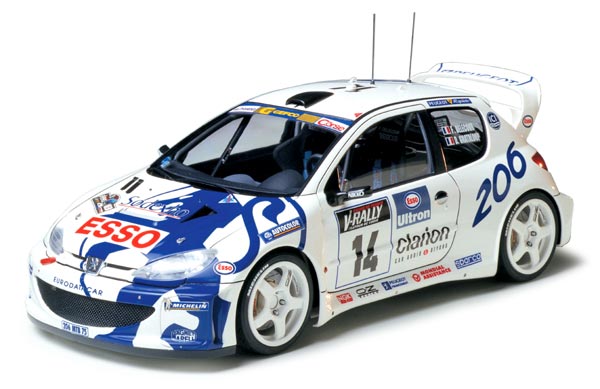 Tamiya 1/24 Peugeot 206 WRC