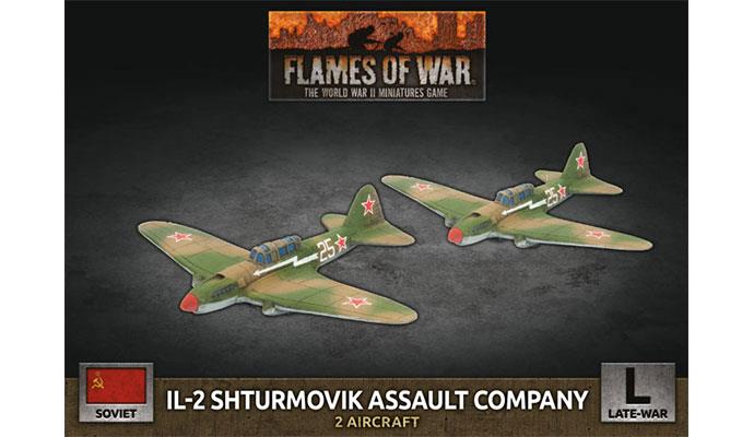 Flames of War : IL-2 Shturmovik Assault Company (plastique)