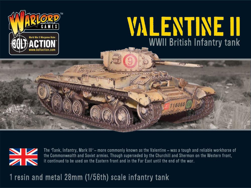 Bolt Action : (britannique) char d'infanterie Valentine ll