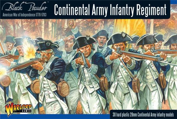Black Powder Continental Infantry Regiment