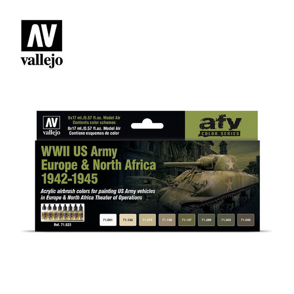 71 625 Armée américaine de la Seconde Guerre mondiale Europe et Afrique du Nord 1942-1945