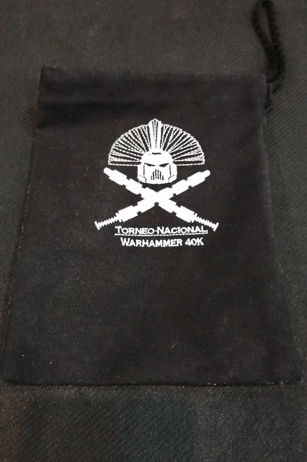 Sac à dés en tissu édition tournoi national WH40k