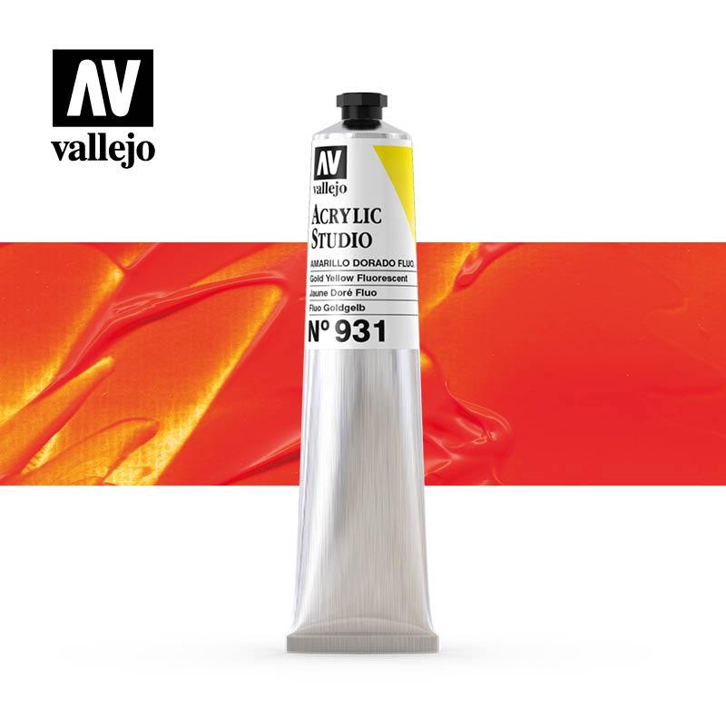 21.931 FLUO STUDIO AMARILLO  DORADO FLUORESCENTE