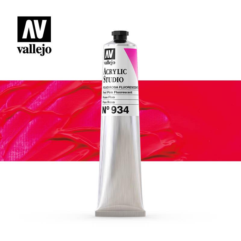 21.934 FLUO STUDIO ROJO ROSA FLUORESCENTE