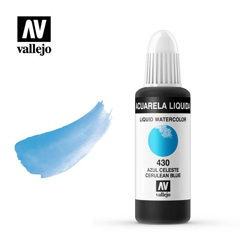 ACUARELA AZUL CELESTE 430