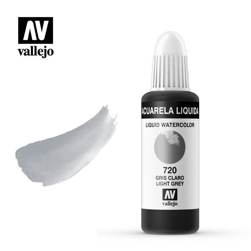 ACUARELA GRIS CLARO 720