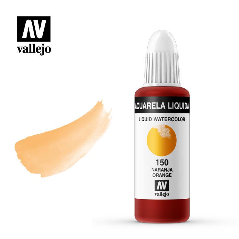 ACUARELA NARANJA 150