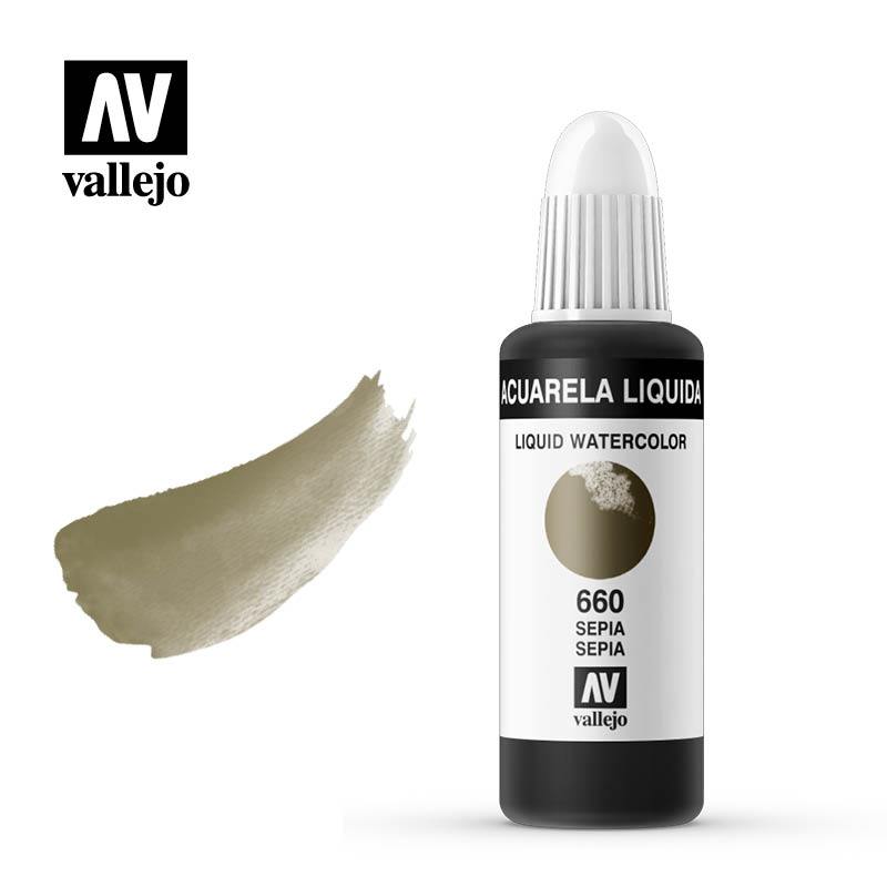 ACUARELA SEPIA 660