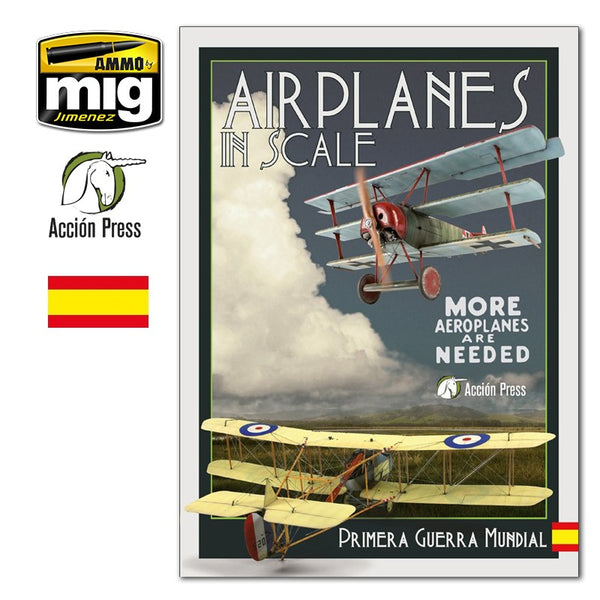 Avions à l'échelle de la Première Guerre mondiale - Accion Press (espagnol)