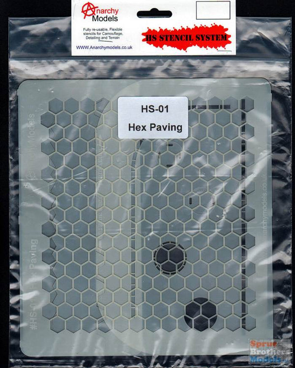 Anarchy Models HS-01 Pavage hexagonal
