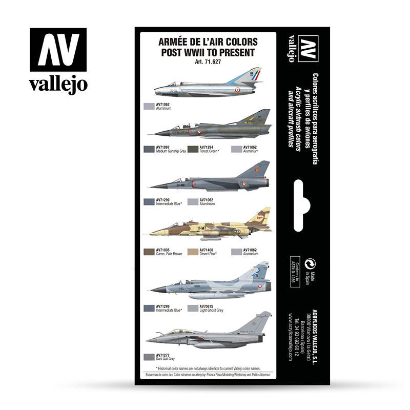 71.627 Armée de l’Air colors post WWII to present