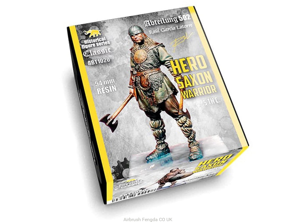 Abteilung 502 RESIN FIGURE ABT1020 HERO SAXON WARRIOR 5TH C (54mm) 1861 (54mm)