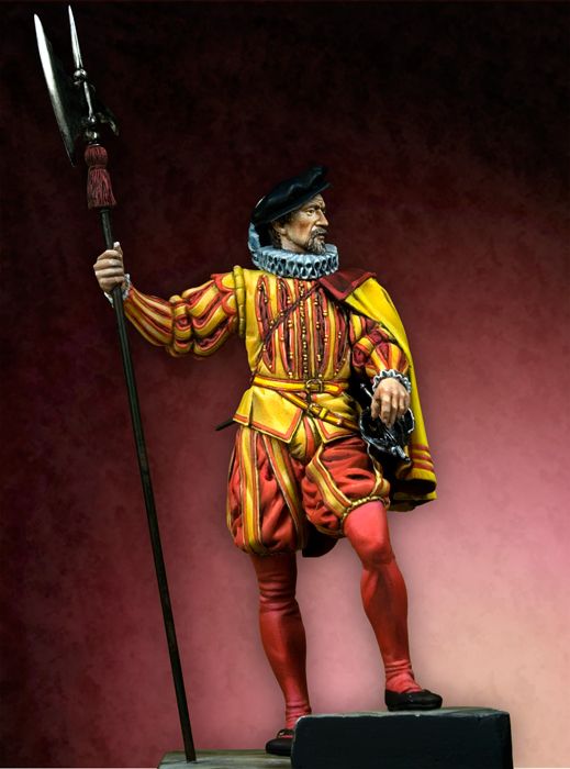 Pegaso Models 1/75 Halberdier Garde Espagnole