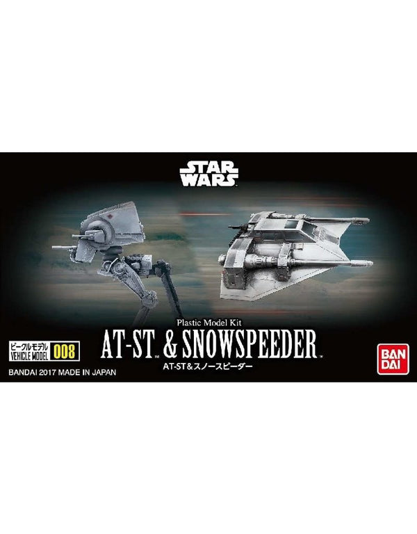 Bandai 1/144 AT-ST et Snowspeeder Star Wars