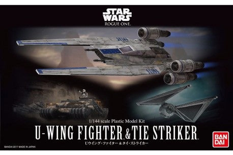 Bandai Hobby  1/144 Star Wars: U-wing Fighter & Tie Striker