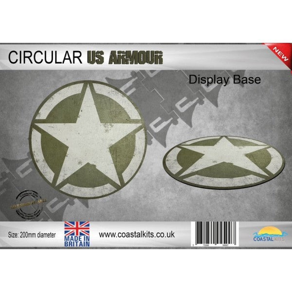 KSC20082 1:35 Coastal Kits Circular Display Base - US Armor