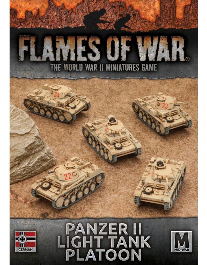 Afrika Korps Panzer ll Light Tank Platoon